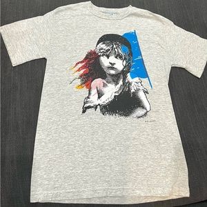 Vintage 1986 Les Miserables Broadway Show T-Shirt Size Medium 100% US Cotton